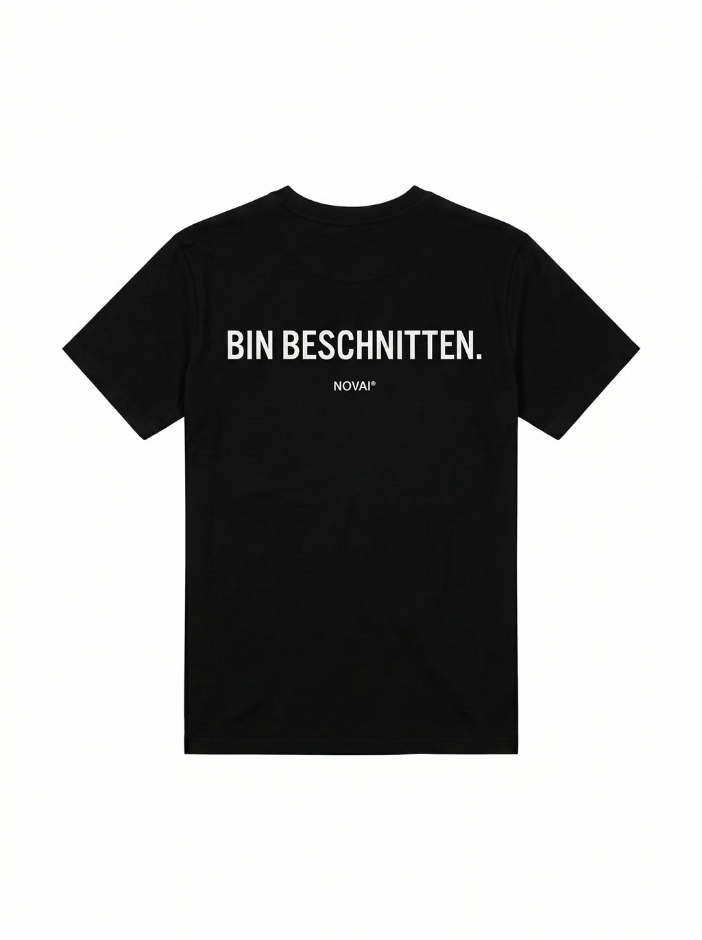 BB BACK TEE — BLACK