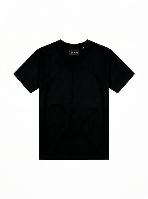 BB BACK TEE — BLACK
