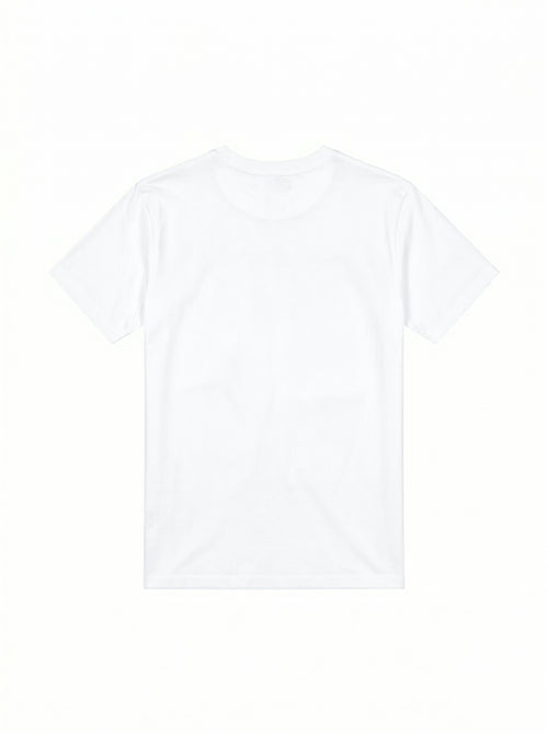 BB FRONT TEE — WHITE